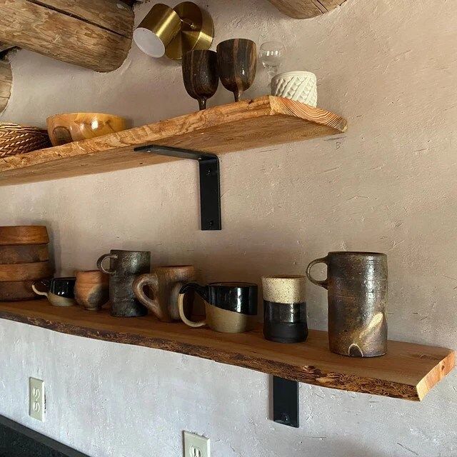 Future Esthetician, Open Kitchen Shelving, Commercial Shelving, Style Shelving, L Bracket, Picture Ledges, Kitchen Shelving, Floating Shelves Bedroom, Iron Shelf Brackets