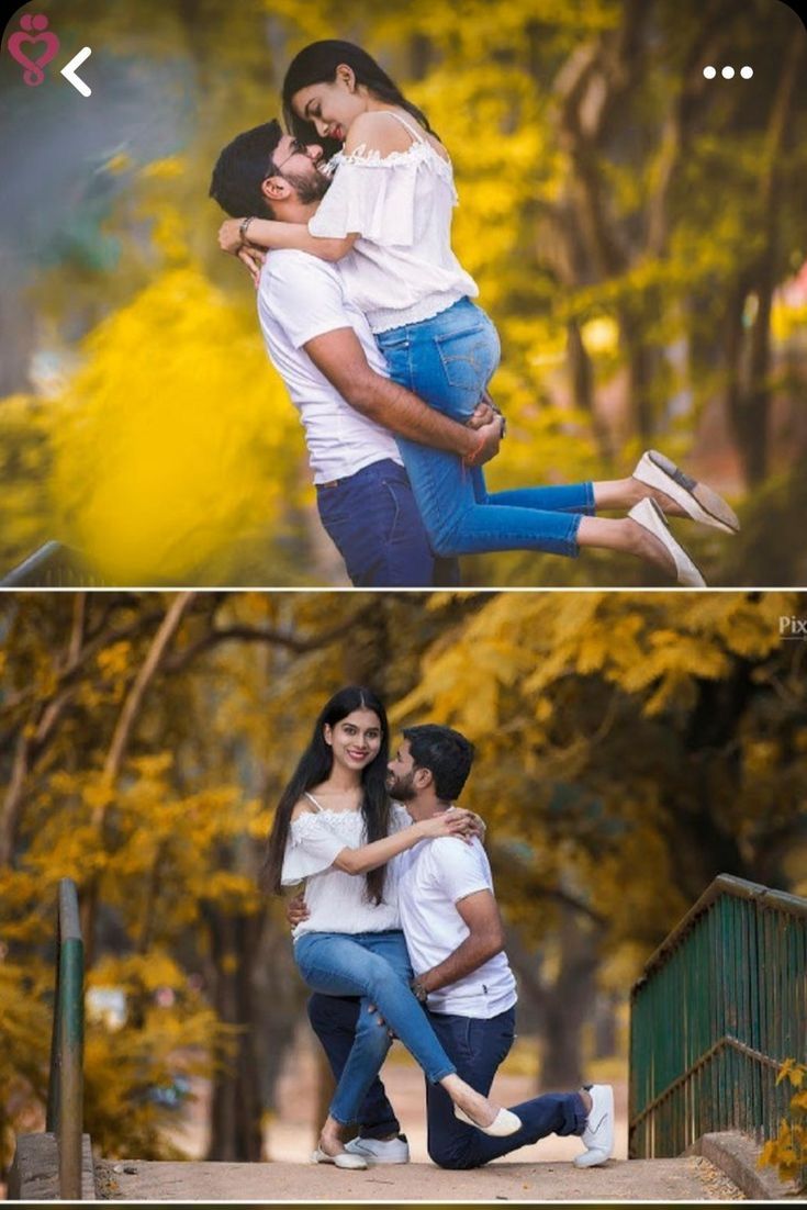 two people hugging each other in the middle of three different pictures, one is holding another person