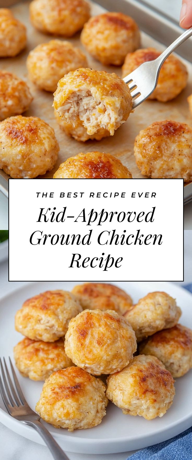 Image for Kid-Approved Ground Chicken Recipe Gluten Free Meals For Picky Eaters, Ground Chicken Butter Chicken, Picky Healthy Eating, Dinner Ideas Picky Eaters Family, Family Dinner Ideas For Picky Eaters, Meals With Ground Chicken Dinners, Healthy Dinner Ground Chicken, Homemade Chicken Nuggets Made With Ground Chicken, Kid Meal Prep For The Week