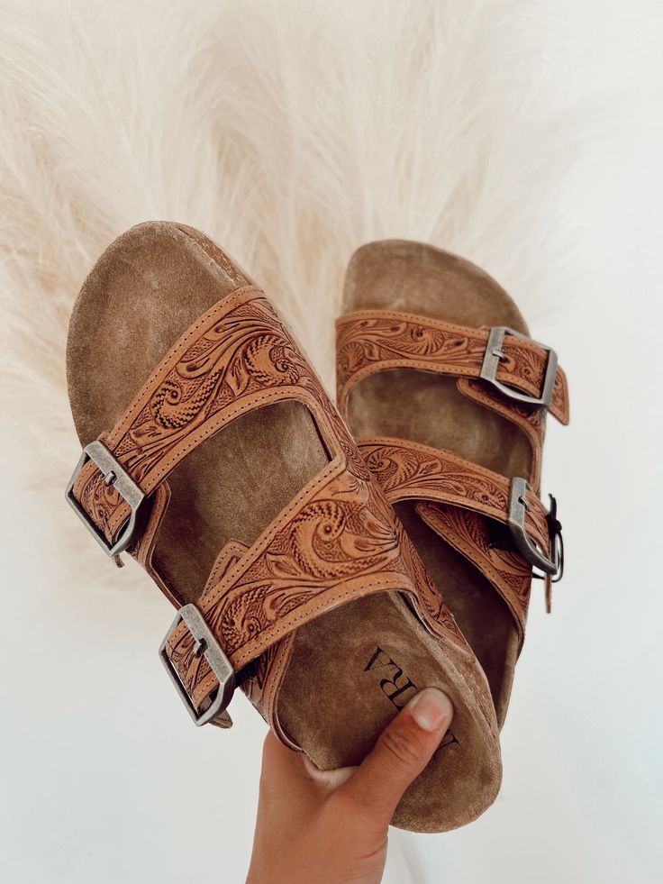 The Taryn Leather Sandals Western Crocks Shoes, Fall Boho Shoes, Earthy Shoes, Granola Shoes, Granola Girl Shoes, Hippy Shoes, Western Sandals, Boho Style Shoes, Hippie Shoes