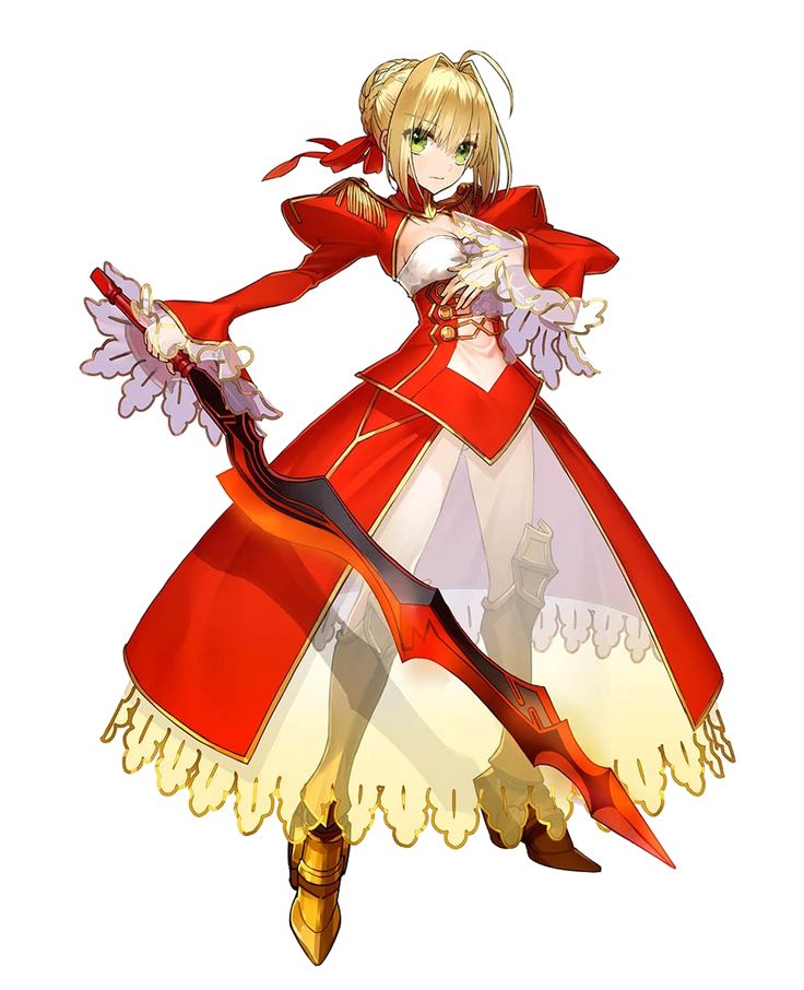 Caesar Augustus, Nero Claudius, Mobile Phone Game, Red Lightning, Modern Costumes, Fate Zero, Fantasy Armor, Type Moon, Fate Grand Order