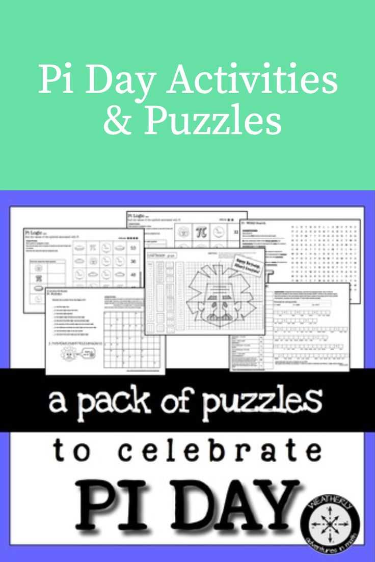 pi day activities and puzzles to celebrate pi day