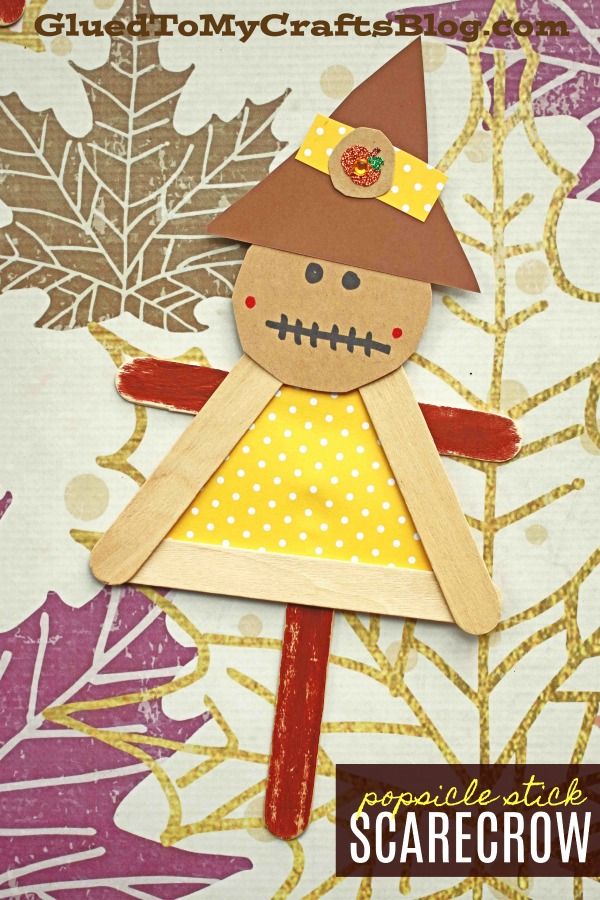 a paper doll made to look like a scarecrow