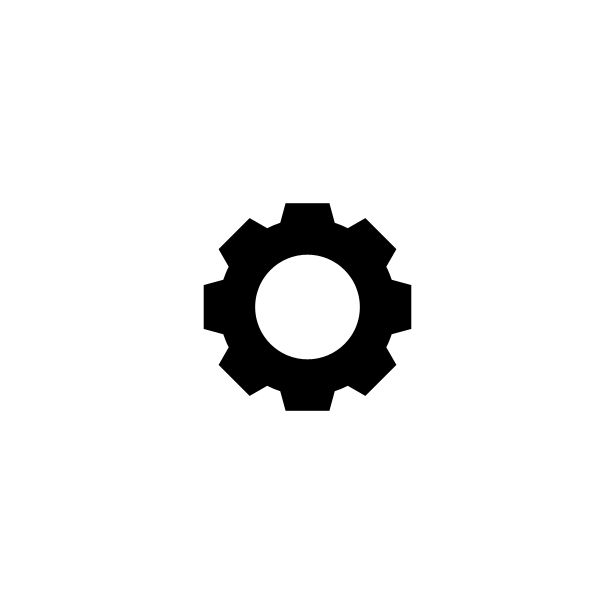 a black and white photo of a gear wheel