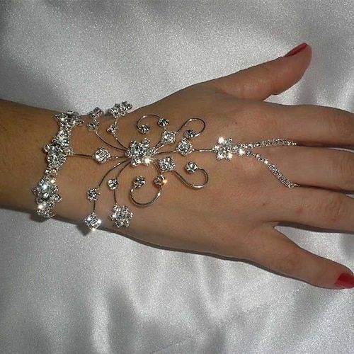 Gender:Women's; Quantity:1PC; Theme:Butterfly,Precious; Shape:irregular; Style:Luxury,Fashion; Jewelry Type:Tennis Bracelet,Ring Bracelet / Slave bracelet; Occasion:Daily,Gift,Engagement; Material:Rhinestone; Length of Bracelet:1216; Design:Classic; Front page:WE; Shipping Weight:0.1; Listing Date:08/19/2024 Mythical Jewelry, Fairy Bracelet, Princess Accessories, Hand Chain Jewelry, Finger Bracelets, Butterfly Rhinestone, Chique Outfits, Magical Jewelry, Bracelet Ring