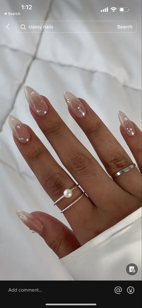 Trending Nail Color, Nail Color Designs, Trending Nail Colors, Narrow Laundry, Nail Nail Designs, Nail Colors And Designs, Engagement Nails, Kutek Disney, Idea Nail