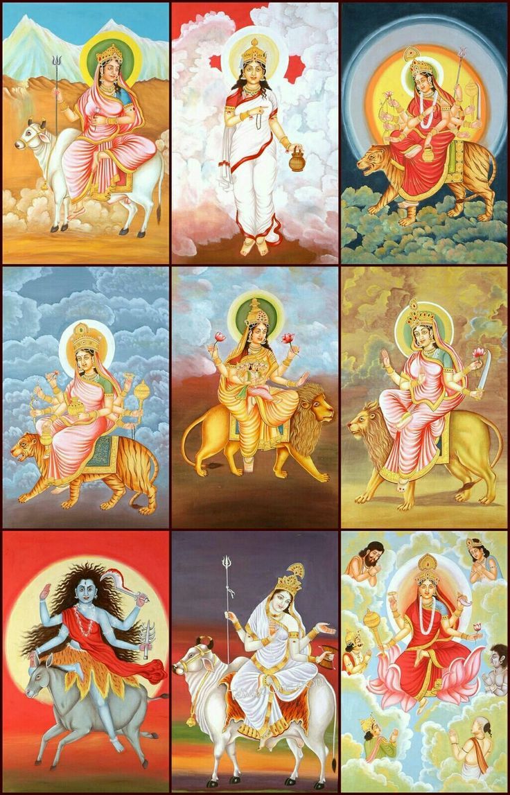 the nine avatars of hindu deities