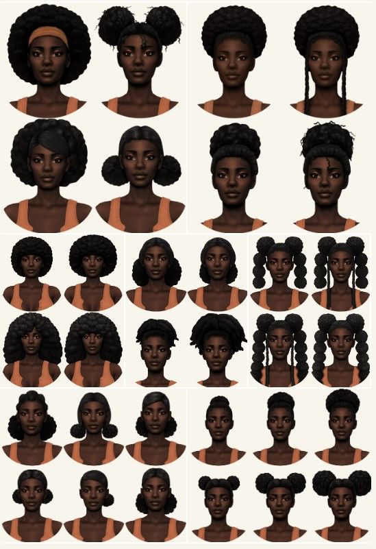 Sims 4 Cc Hair Puff, Black Hairstyles Sims 4 Maxis Match, Sims 4 Maxis Black Hair, Sims 4 African American Hair, Different Afro Hairstyles, The Sims 4 Afro Hair Cc, Hairstyles With Afro Hair, Sims Cc Black Male Hair, Sims 4 Cc Afro Puffs