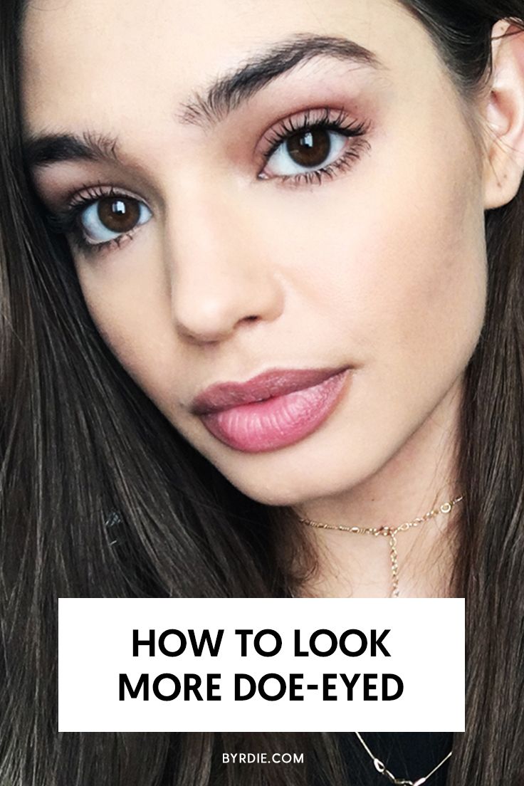 How to create a doe-eyed beauty look Makeup Looks Doe Eyes, Doe Eye Makeup Tutorial Make Up, Doe Eye Makeup Natural, Doe Eye Makeup, Makeup Tips Foundation, Soft Beauty, Doe Eyes, Game Face, Top Makeup Products