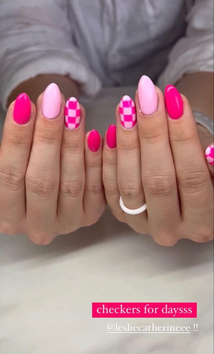 Teen Nails, Checkered Nails, Western Nails, Nails Yellow, Red Valentine, Summery Nails, Cute Gel Nails, Nails 2024, Dipped Nails