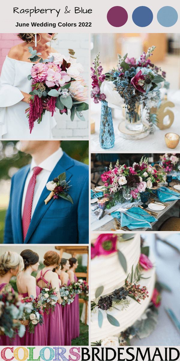 wedding color palettes for the bride and groom