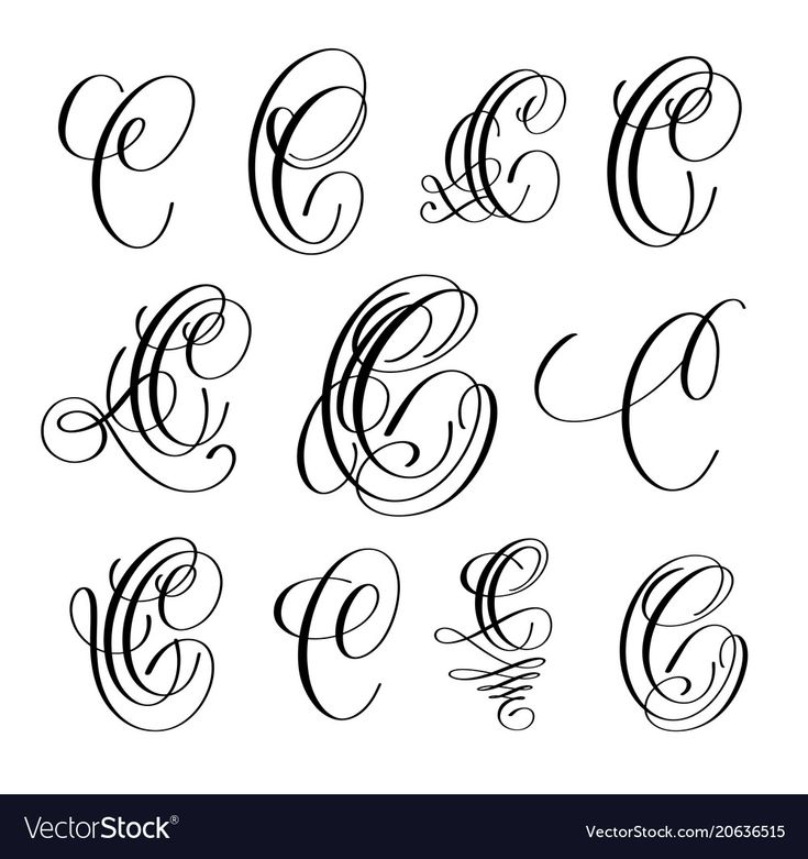 the letter e and c in cursive font stock photo - image 34987