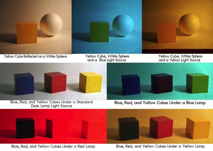 different colors of cubes and balls are shown in the same color scheme for this image