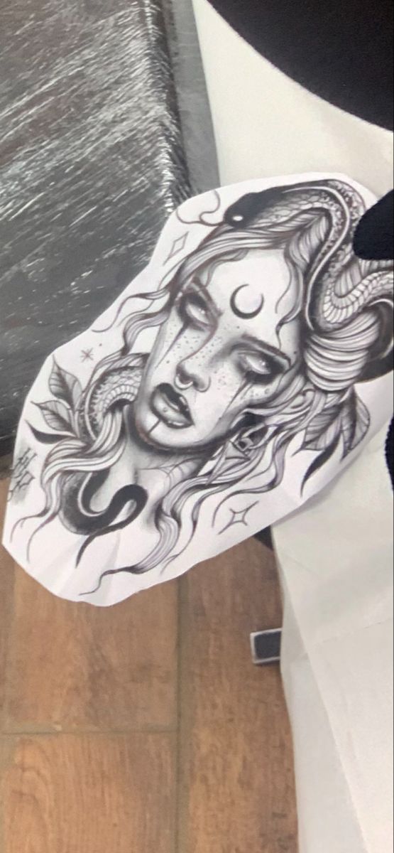 Medusa | Tattoos, Portrait tattoo, Portrait