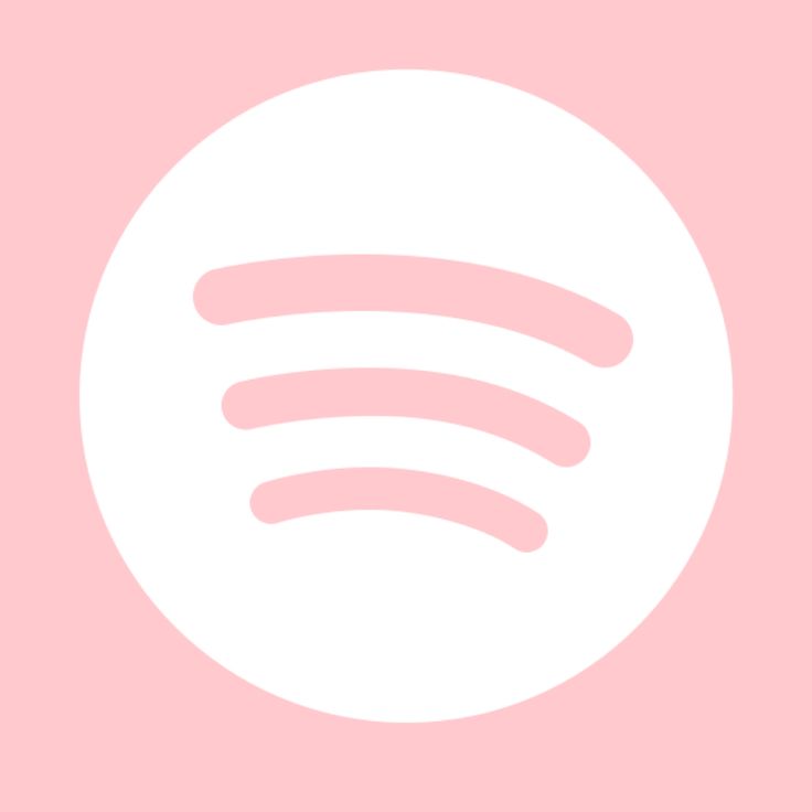 Pink spotify logo icon for phone Icons For Apps Pink, App Store Icon Aesthetic, Phone Pink Wallpaper, Pink Spotify Icon, Photo Pink Icon, Aesthetic Icons For Apps Pink Phone, Aesthetic Icons For Apps, Pink Spotify, Pastel Pink Icons:)