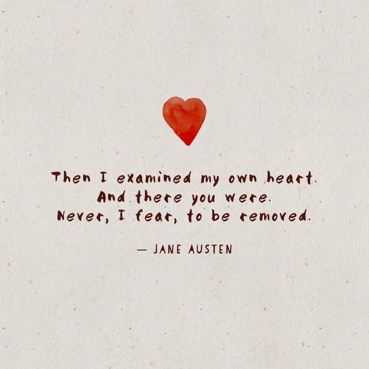 a red heart with the words, then i examined my own heart and there you were never, i fear to be removed