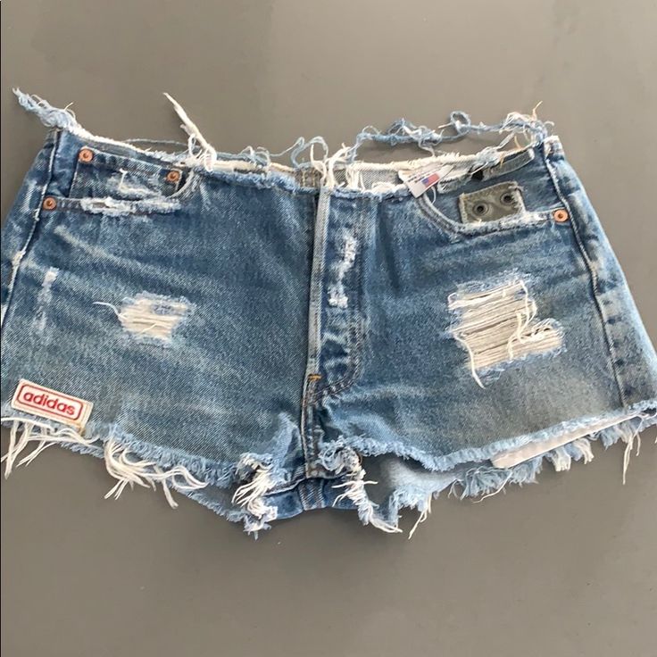 Adorable Vintage Levi’s Cutoff Shorts Adorable Fit Redone By Petros 25-26 Cutoff Jean Shorts, Cutoff Shorts, Levi Shorts, Cut Off Shorts, Vintage Levis, Cut Off, Jean Shorts, Levi's, Color Blue