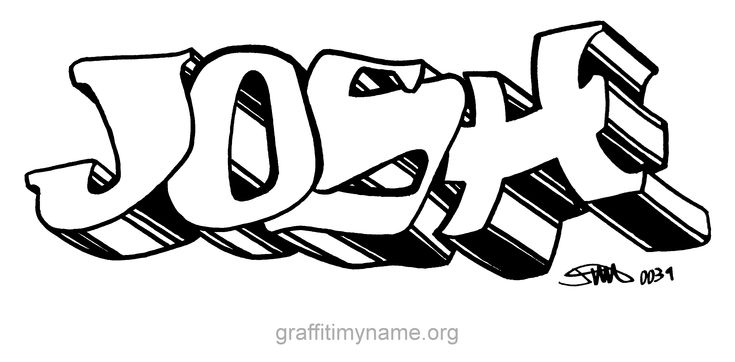 the word graffiti written in black and white