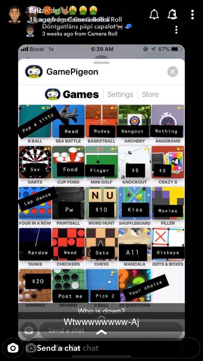 the gameplugon app on an iphone