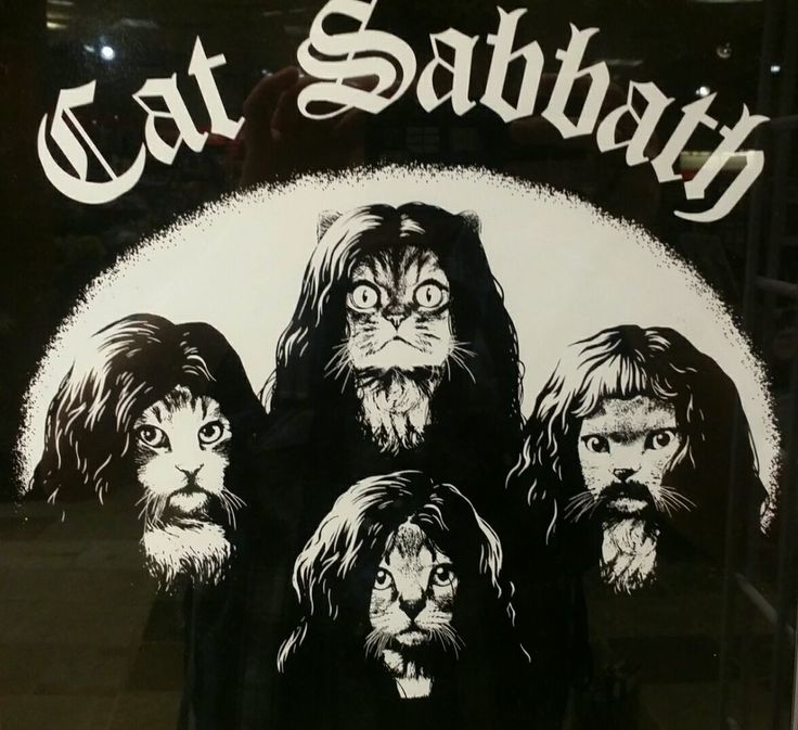 an image of cats and lions with the words cat sabath written on it