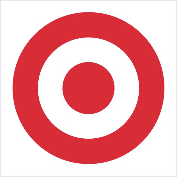 an image of a red and white target