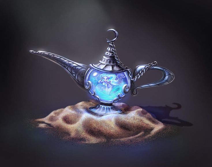 a glass teapot with a blue light inside