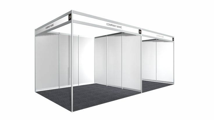 an empty white room with three stalls