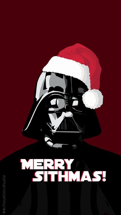 a darth vader christmas card with the words merry sithmas on it