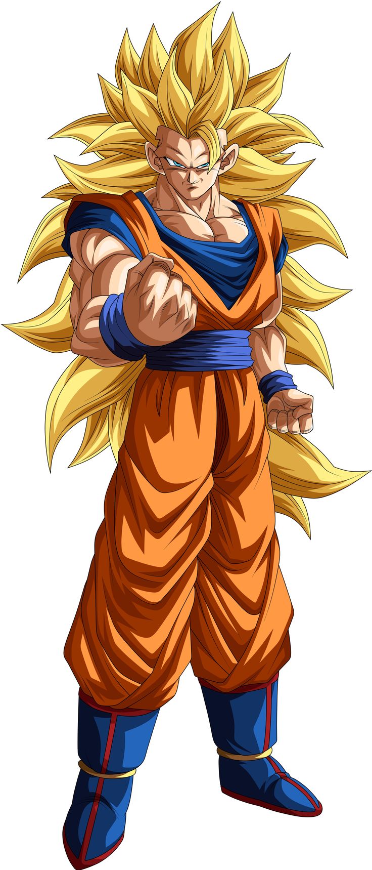 gohan from dragon ball super saiyans is standing with his arms crossed and one hand on his hip