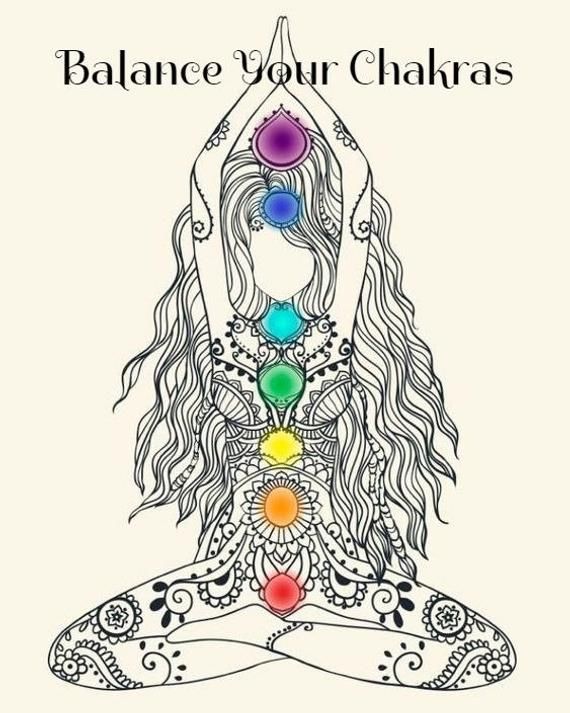 Yoga Kunst, Arte Yoga, Yoga Studio Design, Illustration Tattoo, Seven Chakras, Les Chakras, Yoga Art, Chakra Meditation, 7 Chakras