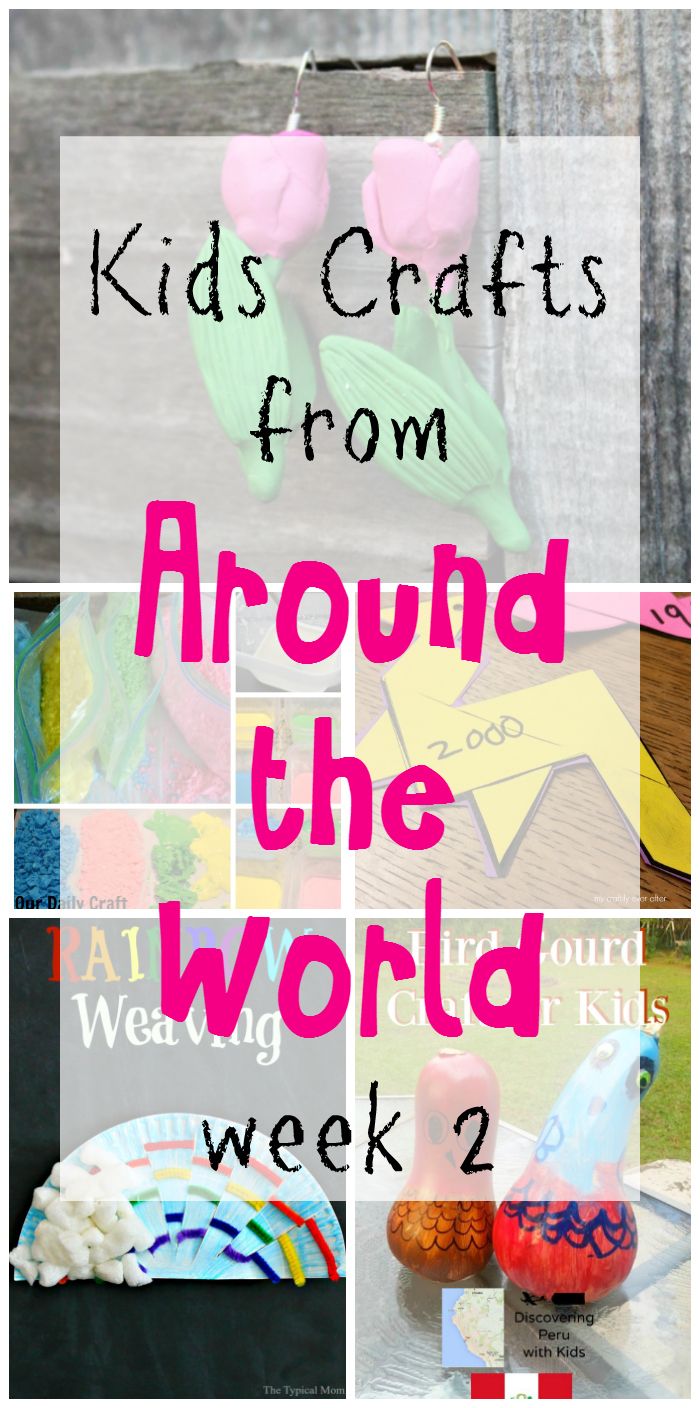 kids crafts from around the world week 2