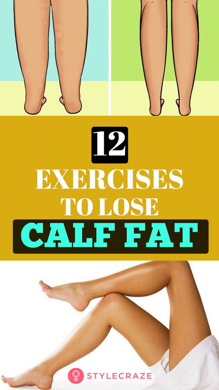 12 Exercises To Lose Calf Fat And Diet And Lifestyle Tips For Slim Calves: Are you unhappy with the size of your calves? Do they look disproportionate and fat compared to your thighs and overall body? If you tend to accumulate fat on the back of the lower legs, we have the perfect solution. Just make a few changes to your workout, diet, and lifestyle, and you can get long and slender calves in a jiffy. Keep reading! #exercises #health #fitness #diet #tips Core Workouts, Fitness Before After, Reading Exercises, Slim Calves, Calf Exercises, Leg Exercises, Workout Diet, Exercise Routine, Calf Muscles