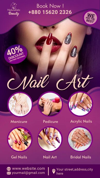 Parlor Design, Art Eyelashes, Parlour Design, Nail Parlour, Hair Clipart, Art Nail Art, Bridal Nail Art, Nail Art Salon, Beauty Parlor