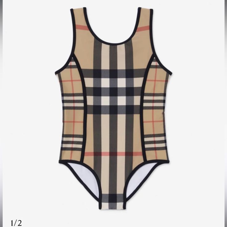 Burberry Contrast Check Stretch Nylon Swimsuit For 3 Years Old Baby A Sporty Swimsuit In Stretch Nylon, Animated With Contrasting Burberry Checks. Hand Wash Outer: 80% Polyamide, 20% Elastane* Trim: 80% Polyamide, 20% Elastane Lining: 92% Polyester, 8% Elastane *The Main Material Of This Product Is Made With At Least 70% Recycled Content Imported Burberry Swim, Sporty Swimsuit, Swimsuits Sporty, Baby Colors, Baby Signs, Kids Swimming, Year Old, Bags Handbags, Checks