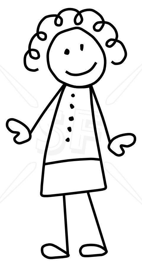 Stick figure clip art school stick figures sticks Art Drawings For Kids ...