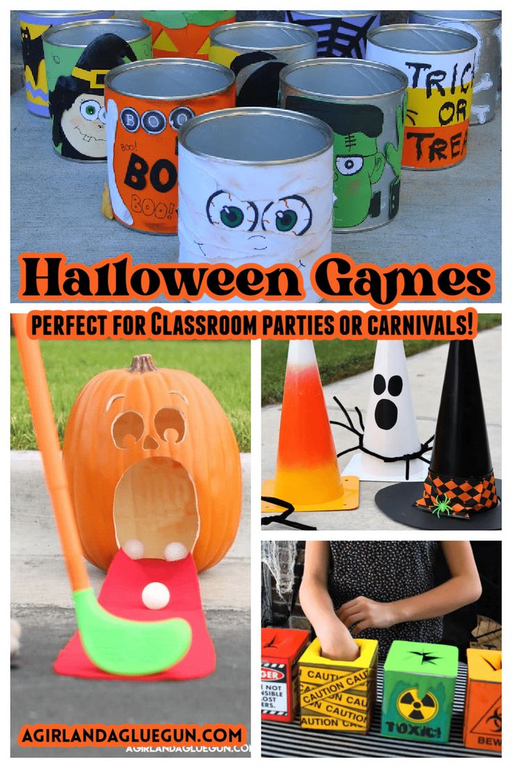 halloween games perfect for classroom parties or carnivals