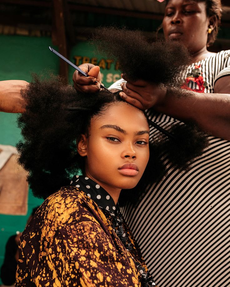 The Hair Appointment: OBAASIMA, on InStyle Magazine on Behance Nigerian Culture, Classic Haircut, Photographie Portrait Inspiration, Pelo Afro, Black Photography, Hair Done, Hair Appointment, African Beauty, African Hairstyles