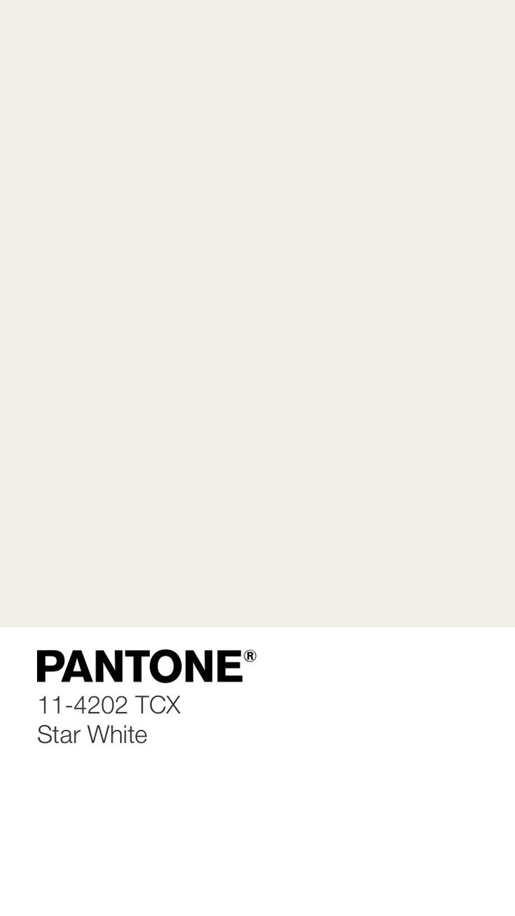 pantone's 11 - 0092 tpg snow white paint swatches