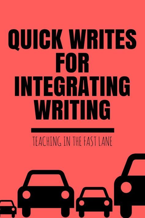 the cover of quick writes for negotiating writing teaching in the fast lane