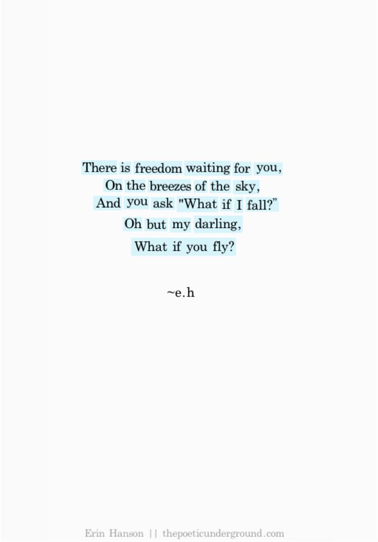 an image of a quote that reads, there is freedom waiting for you