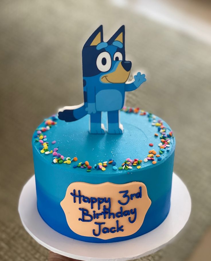 Bluey Birthday Cake Diy - Printable Templates Free