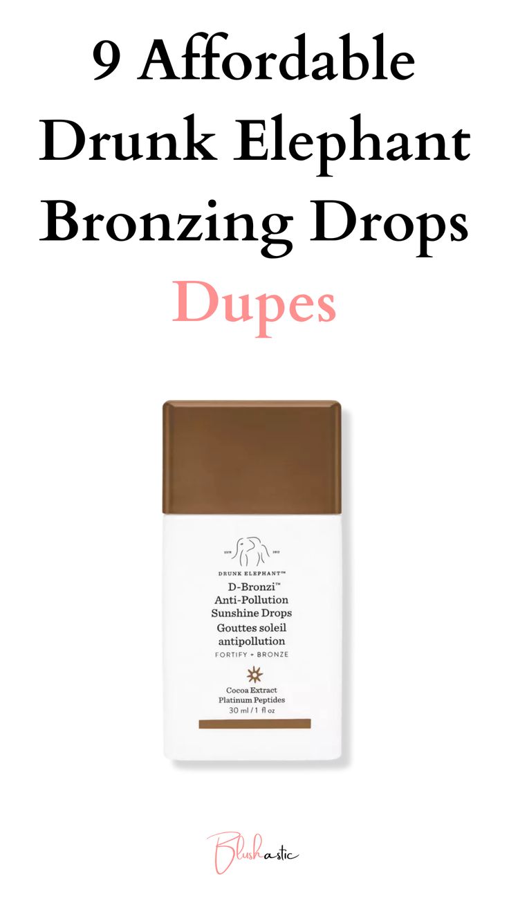 Though Drunk Elephant’s D-Bronzi Anti-Pollution Sunshine Drops matches our preferences, its price tag goes amiss. Especially when we have A-1 Drunk Elephant Bronzing Drops Dupe at modest rates, we must begin hunting for the best alternative immediately. How To Make Bronzing Drops At Home, Diy Bronzing Drops, How To Make Bronzing Drops, Sunshine Drops, Best Bronzing Drops, Bronze Drops, Indeed Bronzing Drops, Elf Bronzing Drops, Bronzing Drops