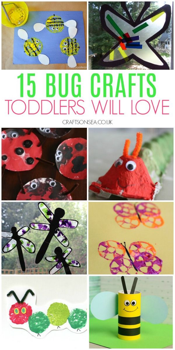 the top ten bug crafts for toddlers will love