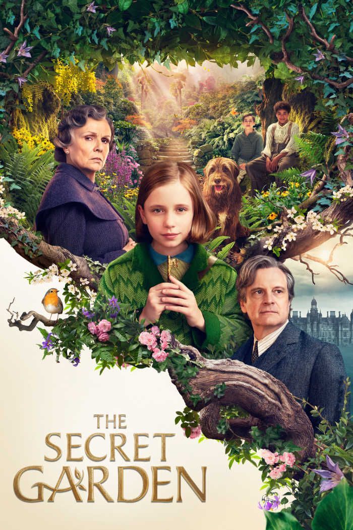 the secret garden movie poster with two people