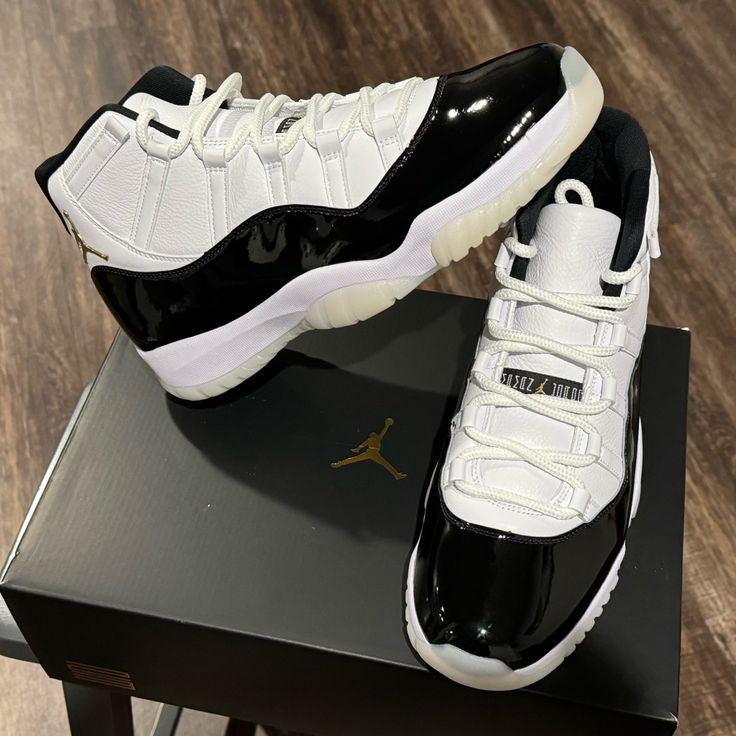 Air Jordan 11 Retro Brand New Just Released Never Worn Or Tried On. Flawless Fluffy Jordan Shoes, Cool Shoes Jordans Nike, Best Jordans For Men, All Jordans Sneakers, Air Jordan 1 Slippers, Cheapest Jordan Shoes, Nice Air Jordans, Sneaker Head Closet Jordan Shoes, Where Can I Buy Jordans