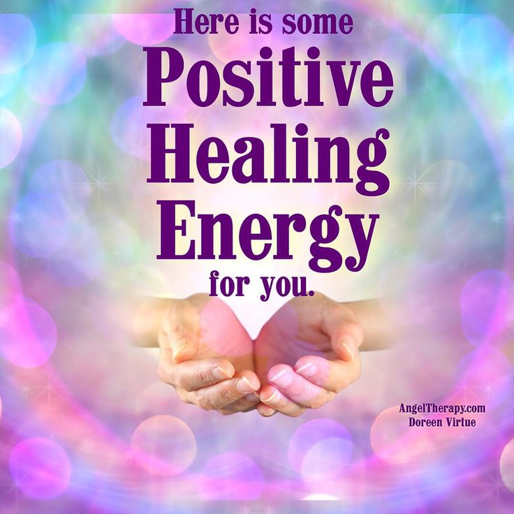 there is some positive healing energy for you