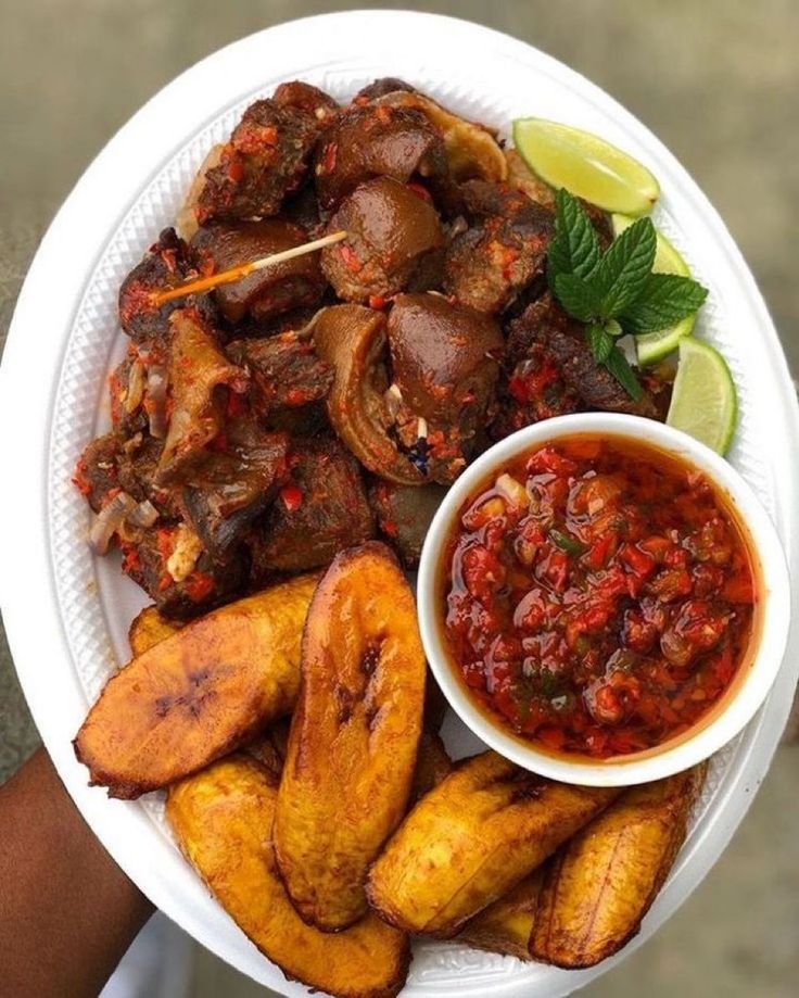 a white plate topped with lots of food