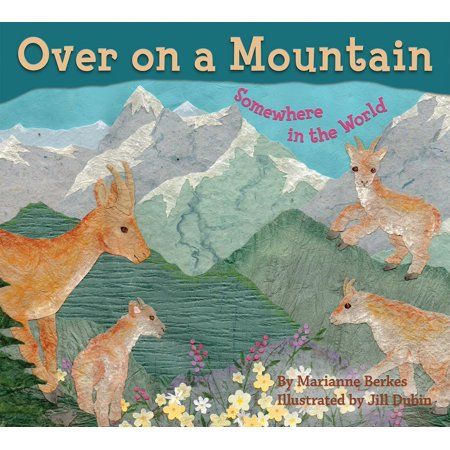 the cover of over on a mountain somewhere in the world