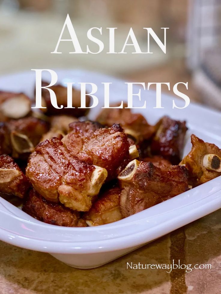 Asian Riblets Recipe, Asian Pork Riblets Recipe, Pork Riblets Recipe Air Fryer, Pork Riblets Recipe Oven, Pork Riblets Crockpot, Rib Appetizers, Riblets Recipe Oven, Lamb Riblets Recipe, Rib Tips Recipe