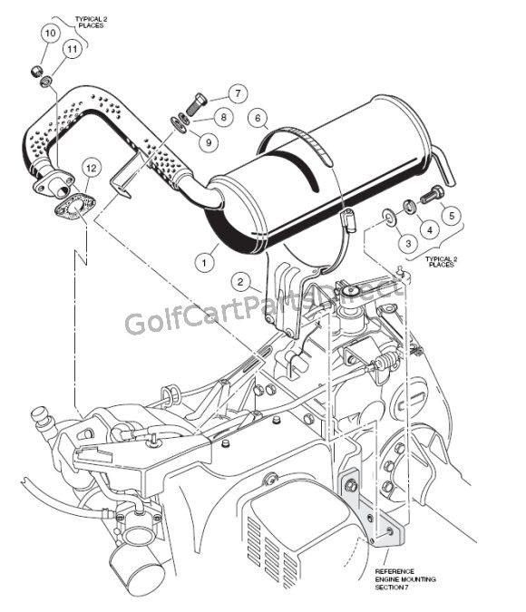 2000-2005 Club Car DS Gas or Electric - GolfCartPartsDirect Golf Cart ...